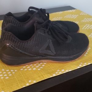 nano 7 black with gum sole womens 8 trainers